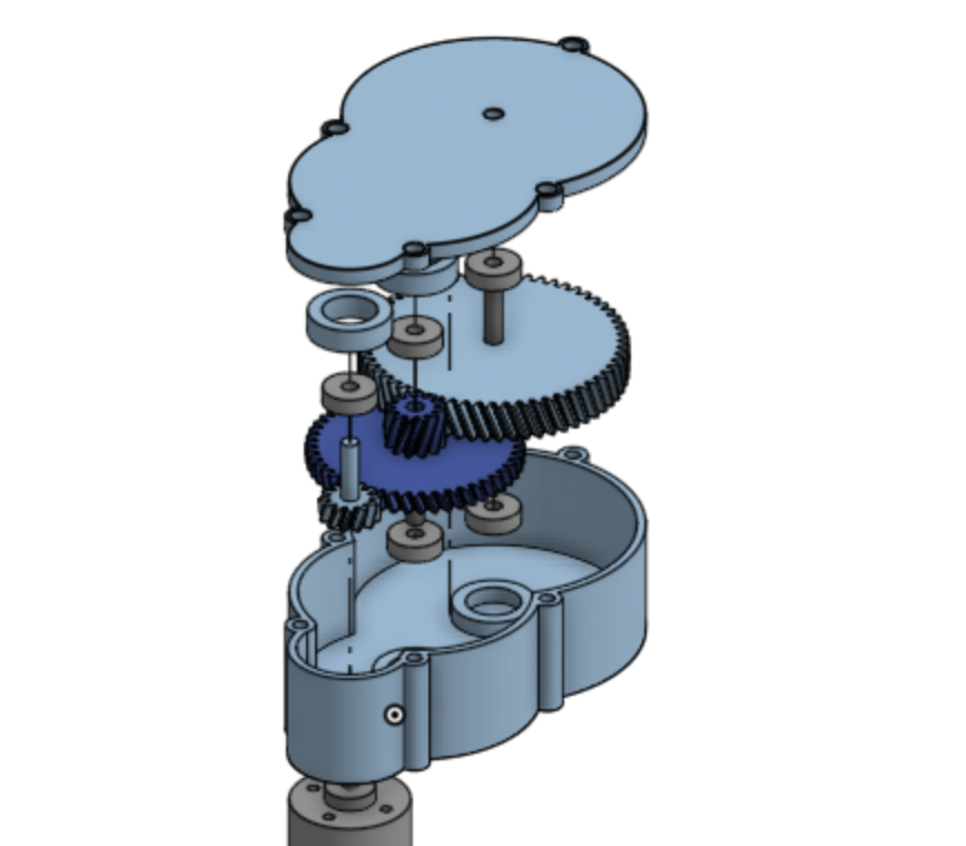 Gear Box Exploded View