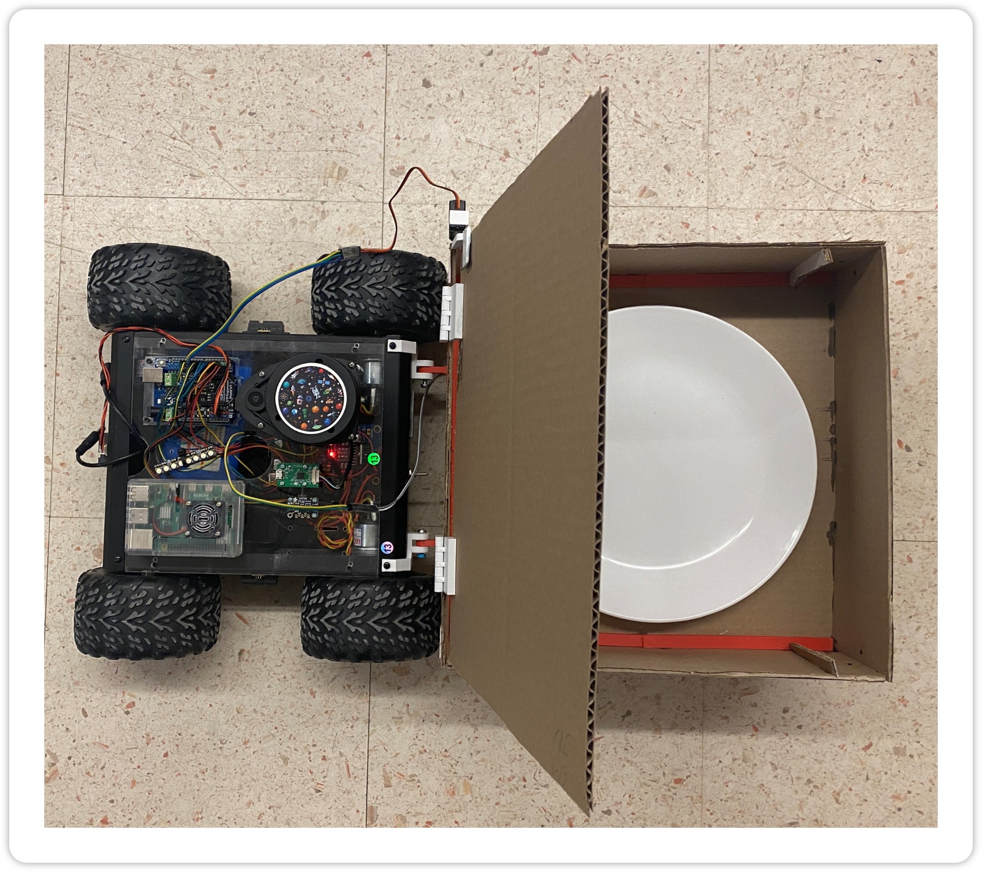 Autonomous delivery robot